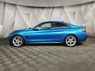2017 BMW 4 серии 420i xDrive F32/F33/F36 Рестайлинг, синий, 2690000 рублей, вид 5