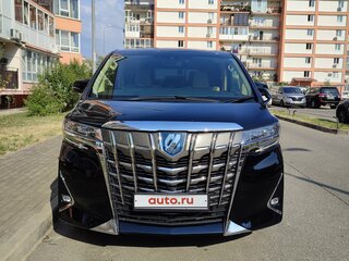 2018 Toyota Alphard III Рестайлинг, чёрный, 4600000 рублей, вид 2