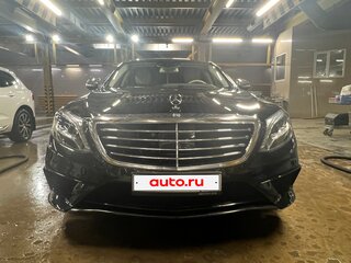 2014 Mercedes-Benz S-Класс AMG 63 AMG Long III (W222, C217), чёрный, 3900000 рублей, вид 2