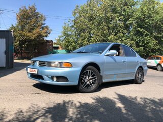 2003 Mitsubishi Galant VIII Рестайлинг, голубой, 280999 рублей, вид 1