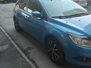 2008 Ford Focus II Рестайлинг, голубой, 530000 рублей, вид 4