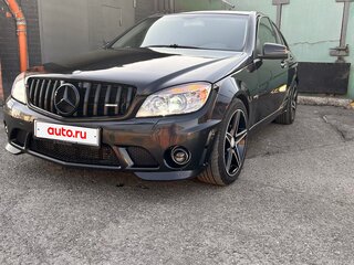 2008 Mercedes-Benz C-Класс 200 III (W204), чёрный, 1050000 рублей, вид 2