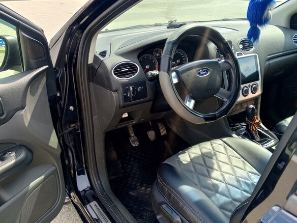 2007 Ford Focus II, чёрный, 560000 рублей - вид 5