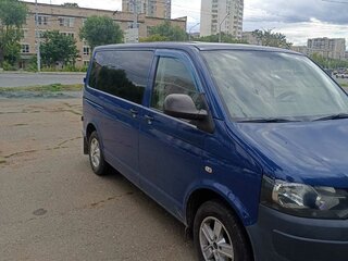 2010 Volkswagen Transporter T5 Рестайлинг, синий, 1800000 рублей, вид 2