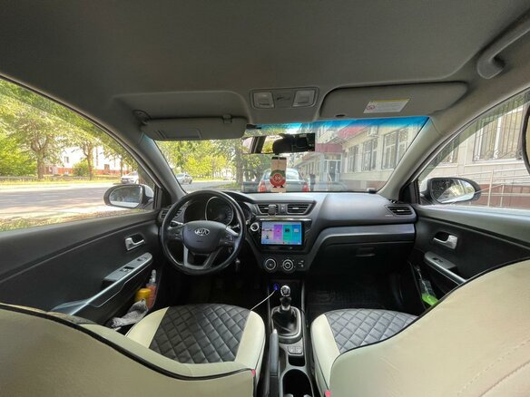 2014 Kia Rio III, белый, 740000 рублей - вид 14