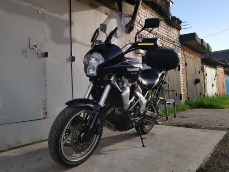 2007 Kawasaki Versys 650, чёрный, 395000 рублей, вид 2