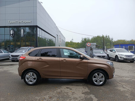 2017 Lada (ВАЗ) XRAY I, коричневый, 515000 рублей, вид 4