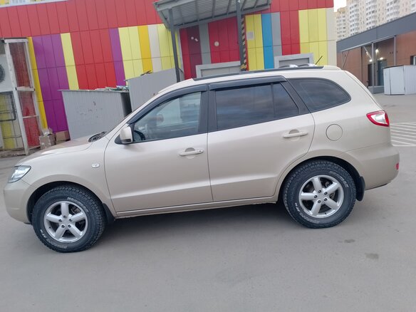 2006 Hyundai Santa Fe II, бежевый, 1030000 рублей - вид 9