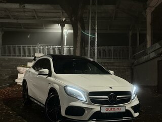 2018 Mercedes-Benz GLA AMG 45 AMG I (X156) Рестайлинг, белый, 3700000 рублей, вид 5