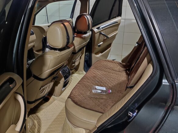 2004 BMW X5 3.0i I (E53) Рестайлинг, зелёный, 950000 рублей - вид 12