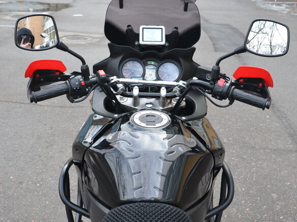 2009 Suzuki V-Strom DL 650, чёрный - вид 3