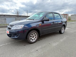 2012 Lada (ВАЗ) Granta I, синий, 470000 рублей, вид 4