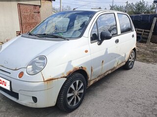 2012 Daewoo Matiz I Рестайлинг, белый, 90000 рублей, вид 1