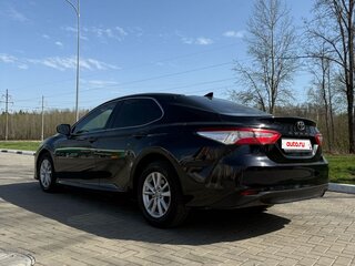 2018 Toyota Camry VIII (XV70), чёрный, 1650000 рублей, вид 3