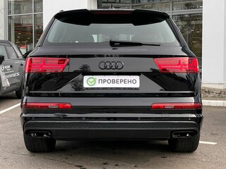 2019 Audi Q7 II (4M), чёрный, 5170000 рублей, вид 5