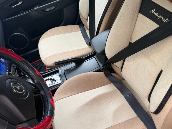 2008 Mazda 3 I (BK) Рестайлинг, красный - вид 32