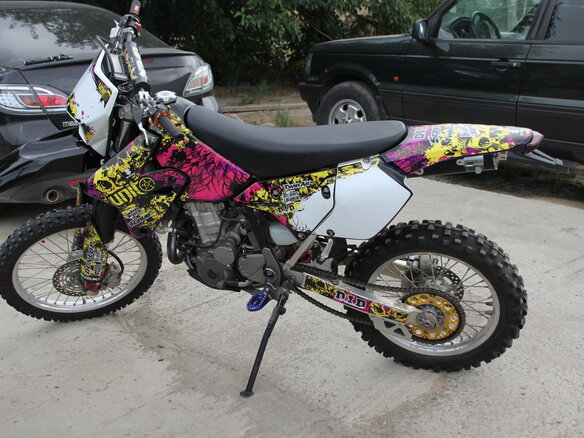 2004 Suzuki DR-Z 400, розовый - вид 1
