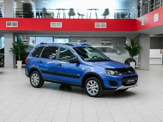 2018 Lada (ВАЗ) Kalina Cross II, синий, 655000 рублей, вид 3