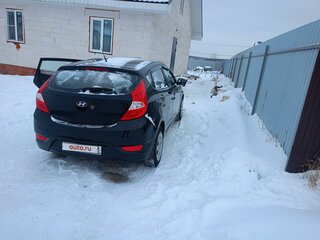 2011 Hyundai Solaris I, чёрный, 700000 рублей, вид 3