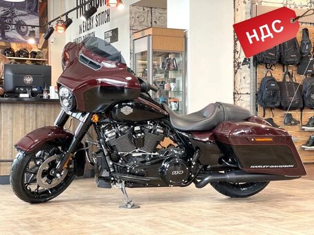 2022 Harley-Davidson Street Glide, пурпурный, 3600000 рублей, вид 1