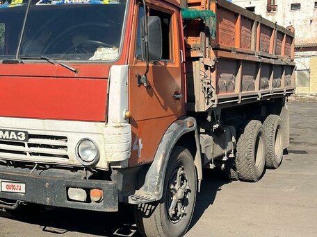 1994 КамАЗ 55102, красный, 400000 рублей, вид 2