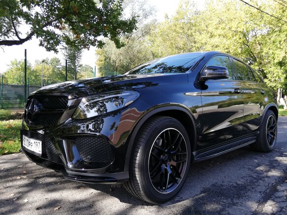 2019 Mercedes-Benz GLE Coupe 350 d I (C292), чёрный - вид 3