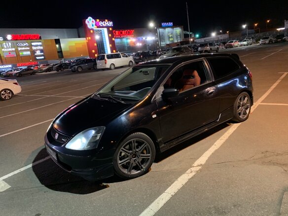 2003 Honda Civic Type R VII, чёрный - вид 19