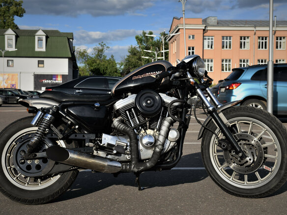 1996 Harley-Davidson Sportster 1200, серый - вид 2