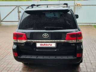 2015 Toyota Land Cruiser 200 Series Рестайлинг 2, чёрный, 5500000 рублей, вид 3