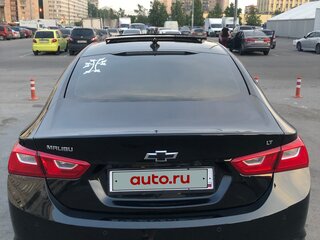 2016 Chevrolet Malibu IX, чёрный, 1850000 рублей, вид 4