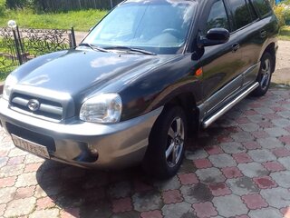 2004 Hyundai Santa Fe I, чёрный, 600000 рублей, вид 1