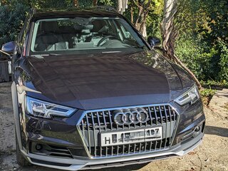 2018 Audi A4 allroad V (B9), синий, 2820000 рублей, вид 1