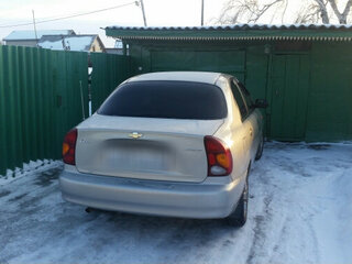 2008 Chevrolet Lanos I, серебристый, 190000 рублей, вид 1