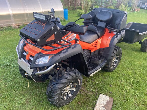 2013 CFMoto CF800-X8, оранжевый, 800000 рублей - вид 1