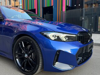 2022 BMW 3 серии 330i VII (G2x) Рестайлинг, синий, 3999999 рублей, вид 4