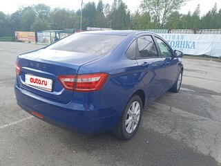 2019 Lada (ВАЗ) Vesta I, синий, 1100000 рублей, вид 3