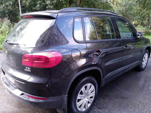 2011 Volkswagen Tiguan I Рестайлинг, синий, 1350000 рублей - вид 18