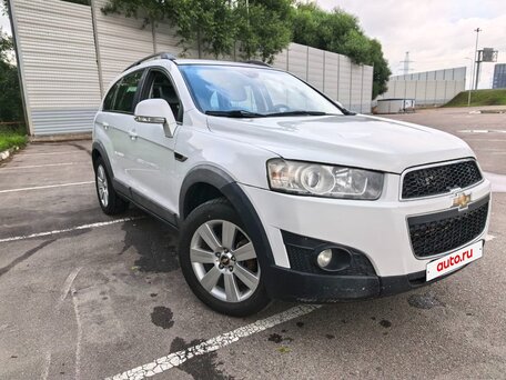 2012 Chevrolet Captiva I Рестайлинг, белый, 1090000 рублей, вид 1