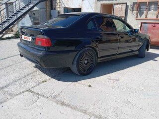 1996 BMW 5 серии 520i IV (E39), чёрный, 620000 рублей, вид 4