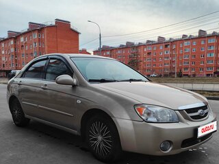 2006 Kia Cerato I, золотистый, 580000 рублей, вид 4