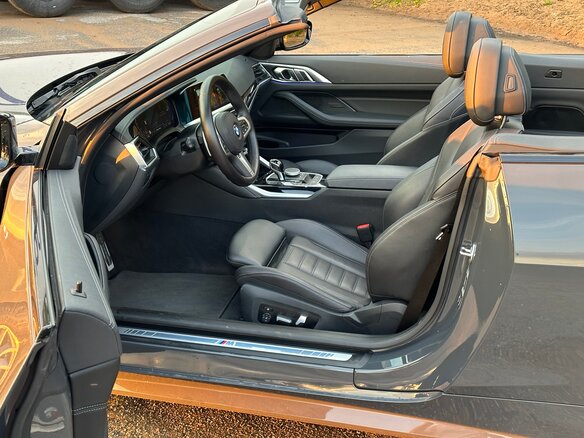 2022 BMW 4 серии 420i G22, G23, G26, серый, 5970000 рублей - вид 14