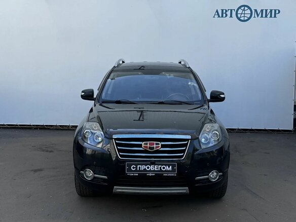 2016 Geely Emgrand X7 I Рестайлинг, чёрный - вид 1