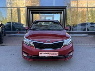 2015 Kia Rio III Рестайлинг, красный, 899000 рублей, вид 2