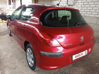 2008 Peugeot 308 I, красный, 530000 рублей, вид 4