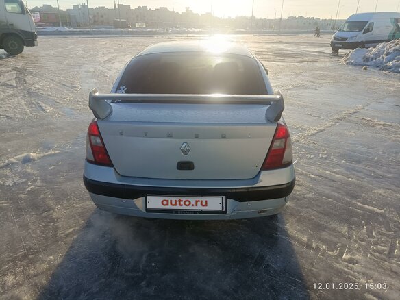 2004 Renault Symbol I Рестайлинг, серый, 185000 рублей - вид 3