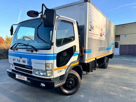2003 Fuso (Mitsubishi) Fighter, белый, 1800000 рублей, вид 1