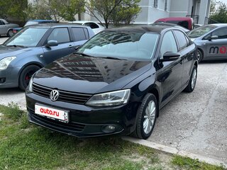 2012 Volkswagen Jetta VI, чёрный, 1450000 рублей, вид 2
