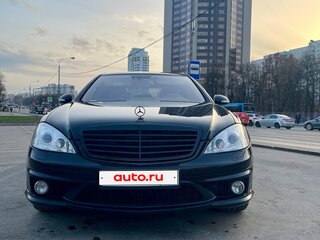 2008 Mercedes-Benz S-Класс AMG 63 AMG II (W221), чёрный, 1500000 рублей, вид 2