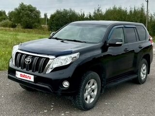 2014 Toyota Land Cruiser Prado 150 Series Рестайлинг 1, чёрный, 2700000 рублей, вид 1