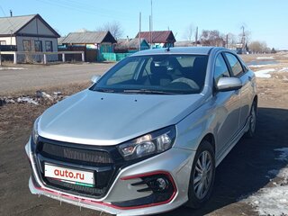 2017 Lada (ВАЗ) Vesta I, серебристый, 880000 рублей, вид 1